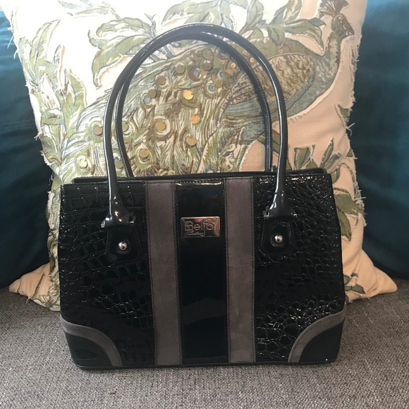 Beijo Handbag Black/Gray - Picture 1 of 2